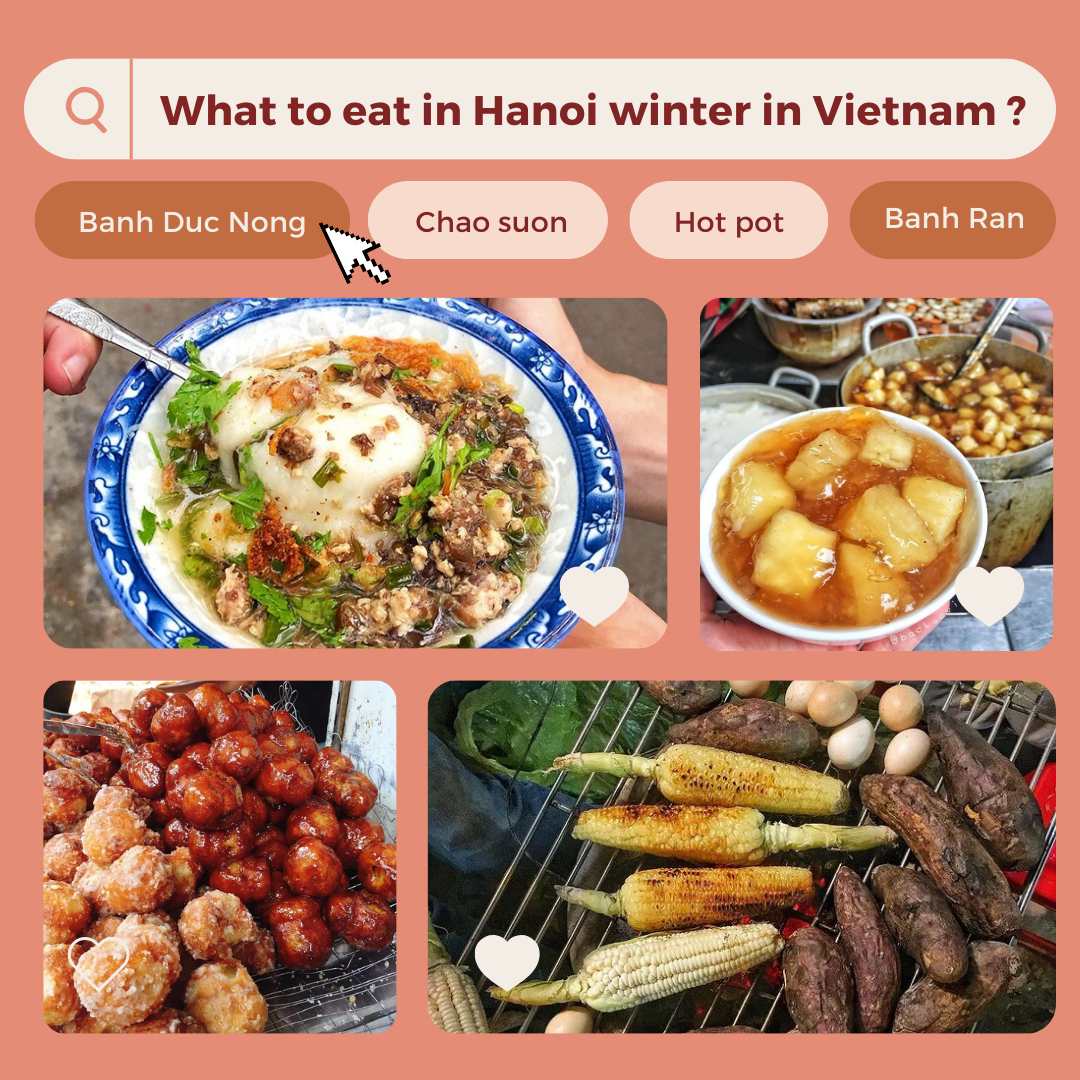What to eat in Hanoi winter in Vietnam